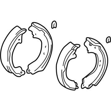 Toyota 04495-42080 Rear Shoes