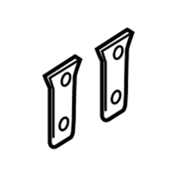 Mopar 52126153AA Reinforce-Front Tow Hook