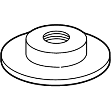 BMW 33-53-6-857-003 Lower Spring Pad