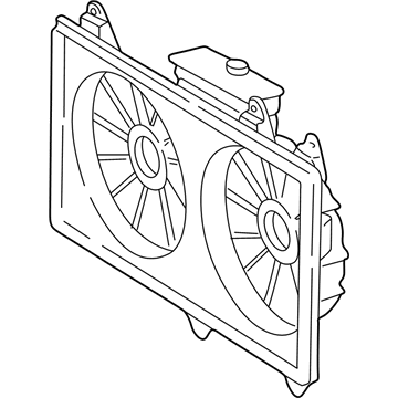 Lexus 16711-50110 Shroud, Fan