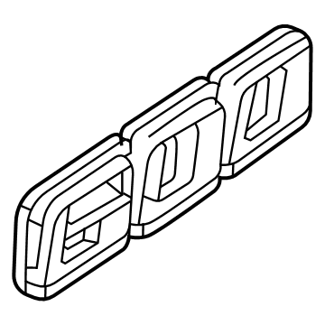 GM 84740919 Nameplate