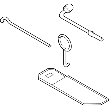 Kia 09130P1100 TOOL SET-OVM