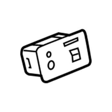 Nissan 284H3-4GA2B Connector-Aux ADUIO System