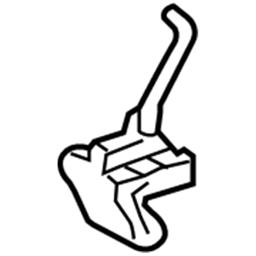 Lexus 53540-33020 Lever Assy, Auxiliary Catch Release