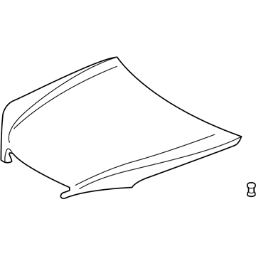 Lexus 53301-33091 Hood Sub-Assembly