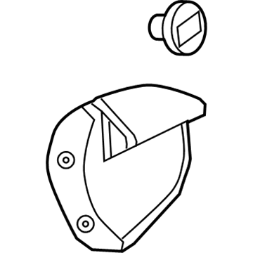 GM 23177477 Handle Bezel