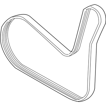 GM 12629347 Serpentine Belt