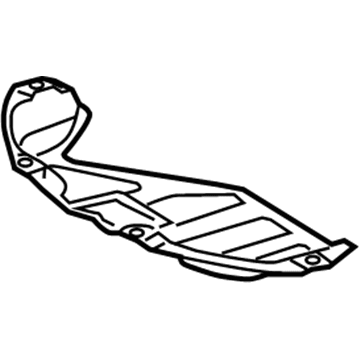 Toyota 51442-12210 Rear Shield