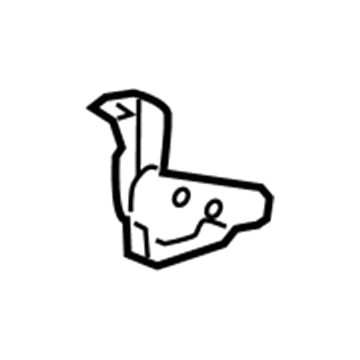 Lexus 53272-76010 Bracket, Headlamp Mounting