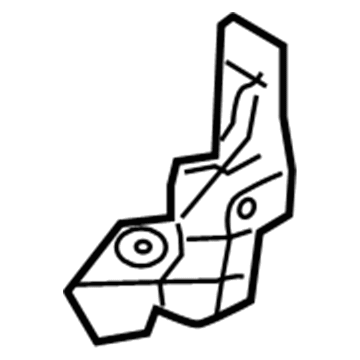Lexus 53803-76010 Bracket Sub-Assembly, Front