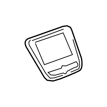 GM 23305621 Radio Trim