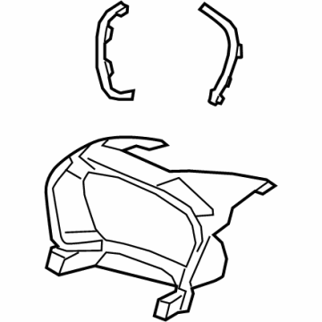 GM 84795526 Cluster Bezel