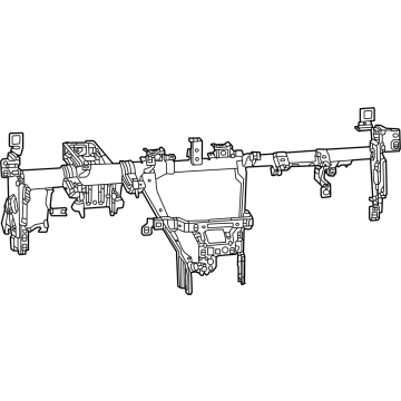 Mopar 68663321AA REINFMNT-INSTRUMENT PANEL