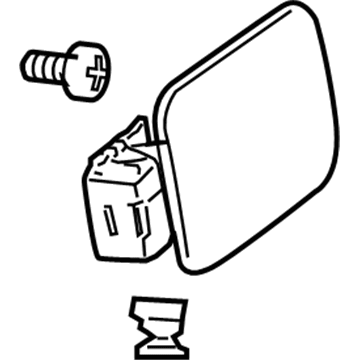 Hyundai 69510-3L000 Fuel Filler Door Assembly