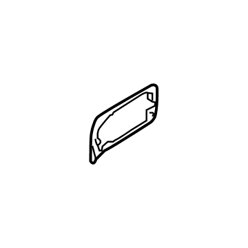 Nissan 80654-4BA0A Gasket-Outside Handle, Front Door