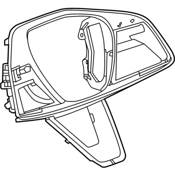 GM 86825188 APPLIQUE-STRG WHL SPOKE CVR *GALVANO SILVV