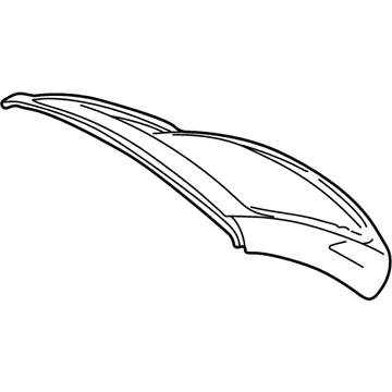 Lexus 63105-24021 Frame Sub-Assy, Back Window, Upper