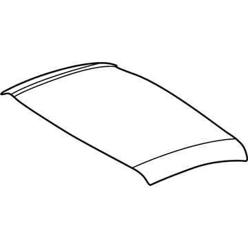 Lexus 63201-24050 Panel Sub-Assy, Sliding Roof Or Removable Roof