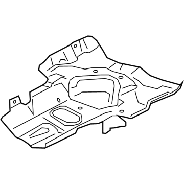 BMW 11-65-9-844-517 HEAT SHIELD