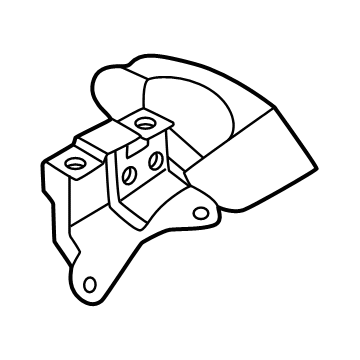 BMW 11-65-7-852-133 HOLDER FOR BRIDGE OF V-SPACE
