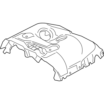 BMW 11-65-9-844-515 HEAT SHIELD TOP