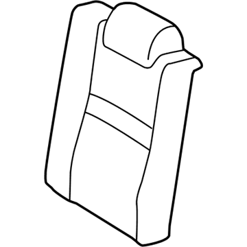 Toyota 71077-06S11-C0 Seat Back Cover