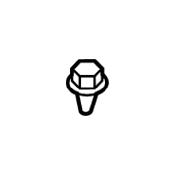Honda 90602-TA0-003 Clip, Cowl Top