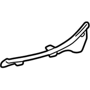 Lexus 67917-53010-A0 Plate, Rear Door Scuff, RH