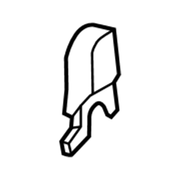 BMW 52-20-7-384-741 TRIM FOR BACKREST, INNER LEF