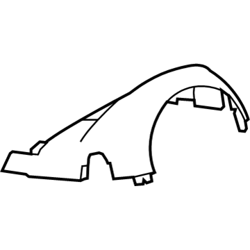 BMW 61-31-6-967-451 Trim Panel, Steering Column, Top