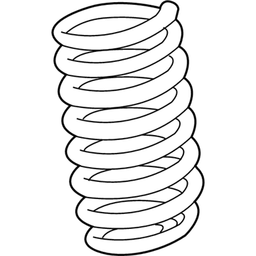 BMW 31-33-6-862-233 Front Coil Spring