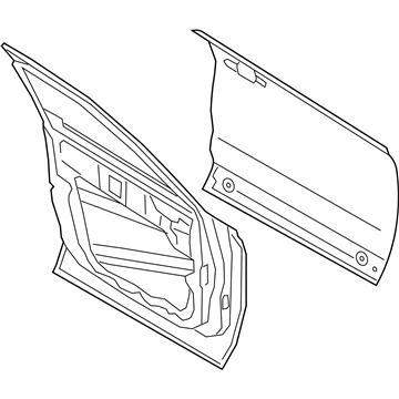 Ford LJ6Z-7820124-A DOOR ASY - FRONT