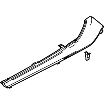 Honda 83422-T20-A01ZA GARNISH *NH900L*