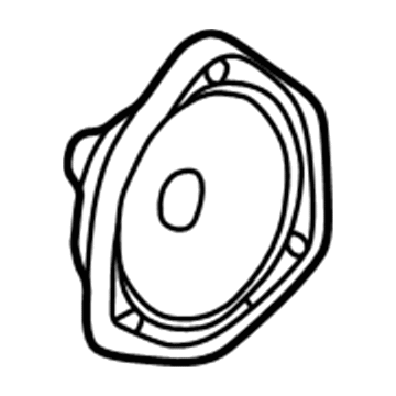 Acura 39120-S0A-903 Speaker Assembly (16Cm) (Single Cone) (Bose)