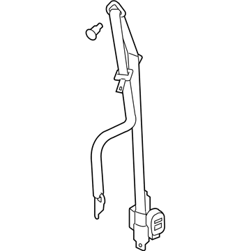 GM 19301105 Belt & Retractor
