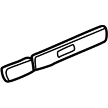 BMW 51-16-8-163-003 Wooden Cover For Can Holder