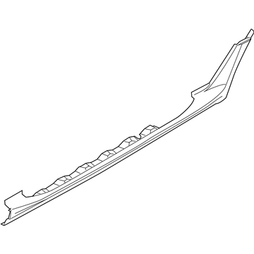 BMW 51-71-3-401-809 Trim Panel, Running Board, Left