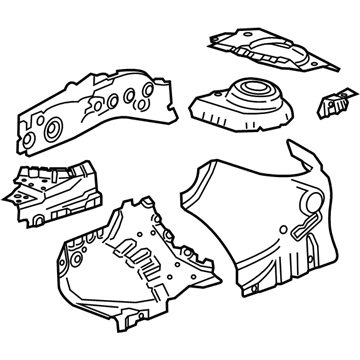 GM 42437922 PANEL ASM, FRT W/H