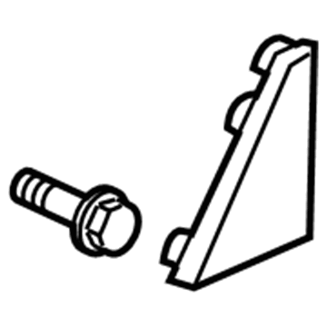 Honda 75490-SCV-A00YA Garnish Assy., R. FR. Pillar Corner *YR579M* (CITRUS FIRE METALLIC)