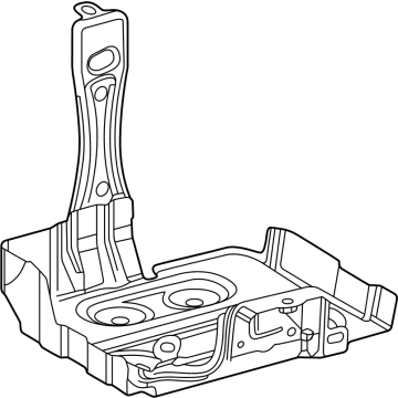 Toyota 74410-0A010 CARRIER ASSY, BATTER