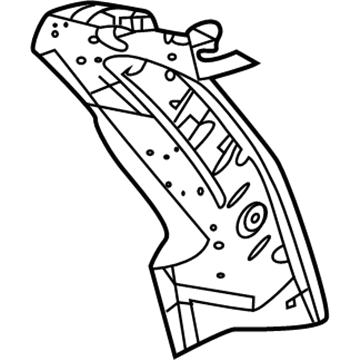 GM 84193645 Rear Pillar