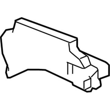 GM 15869562 Duct-Floor Air Outlet