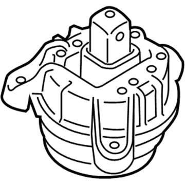 BMW 22-11-6-859-846 Engine Mount Right