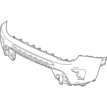 Mopar 6VM44TZZAA Front Lower Bumper Cover