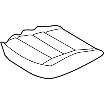 Kia 88260A7300K4K Front Seat Cushion Passenge Covering