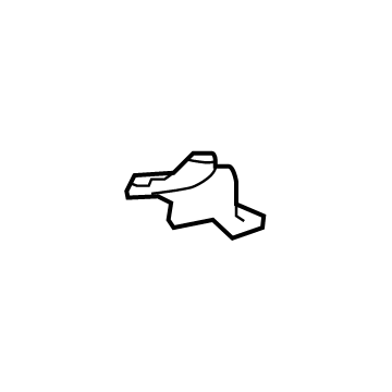 Lexus 72158-30110-C0 Cover, Seat Track Bracket