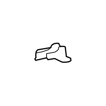 Lexus 72138-30100-C0 Cover, Seat Track Bracket