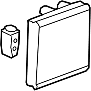 GM 84096254 Evaporator Core
