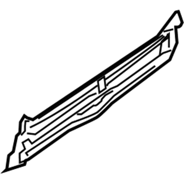 Nissan 84920-7Y000 Finisher-Trunk, Rear