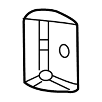 GM 92161360 Fender Center Bracket